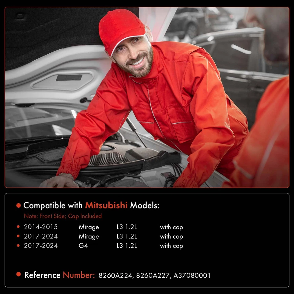 Reservatório de lavadora de para-brisa com bomba e suporte para Mitsubishi Mirage Mirage G4 - Imagem 2 de 4