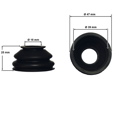 Spurstangenkopf Kugelkopf Staub  Gummi Satz (2 St.) 18x39x25mm neu (Lo.g3)