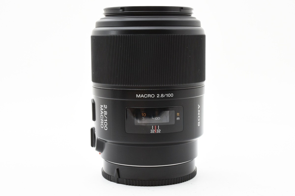 Sony SAL100M28 100mm F/2.8 Macro Lens w/Hood For Sony A Sony SAL100M28 100mm F/2.8 Macro Lens w/Hood For Sony A