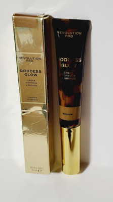 Revolution PRO Goddess Glow Cream Contour Bronzer ~ MEDIUM ~ 0.5 fl oz NEW