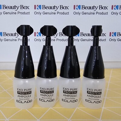 EXO PURE Protein Ampulle 3ml x 4EA Slow Aging Ampulle Korean Cosmetics K-Beauty