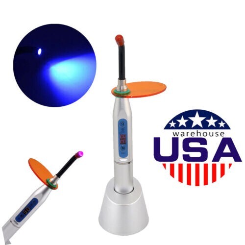 1500mw Dental Wireless Cordless LED Curing Light Lamp Composite Resin Cure~new - Picture 1 of 14
