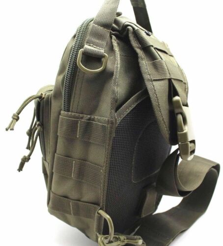 Nylon Crossbody Multiple Compartments Conceal Carry Tactical Gun 