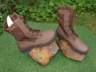 brown jungle boots