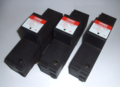 3 x Phoenix Contact Combination Arrester Type 1 -FLASHTRAB FLT-PLUS CTRL-1.5/I - 2818931