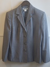 NYGARD, Blazer,Gray,Womens Size12