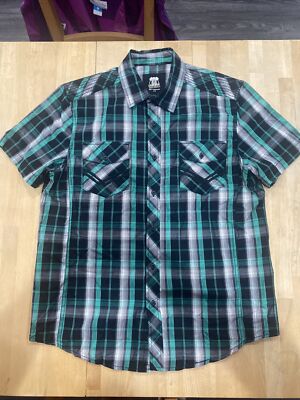 Route 66 Original Clothing Co. Shirt Men's multicolor  Plaid Size Large