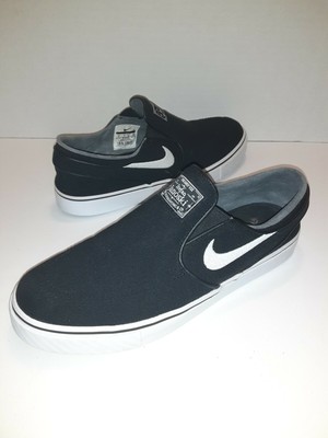 janoski slip on all black
