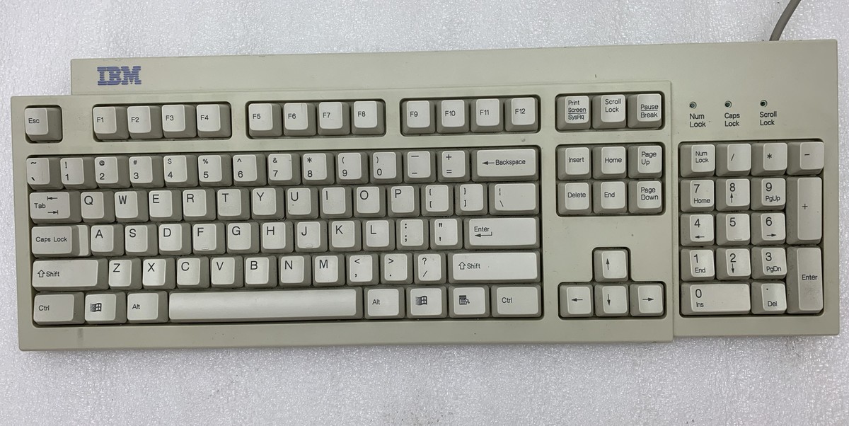 出回りほぼなし貴重品IBM PS2キーボード・マウスセットKB-7953 出回りほぼなし貴重品IBM PS2キーボード・マウスセットKB-7953