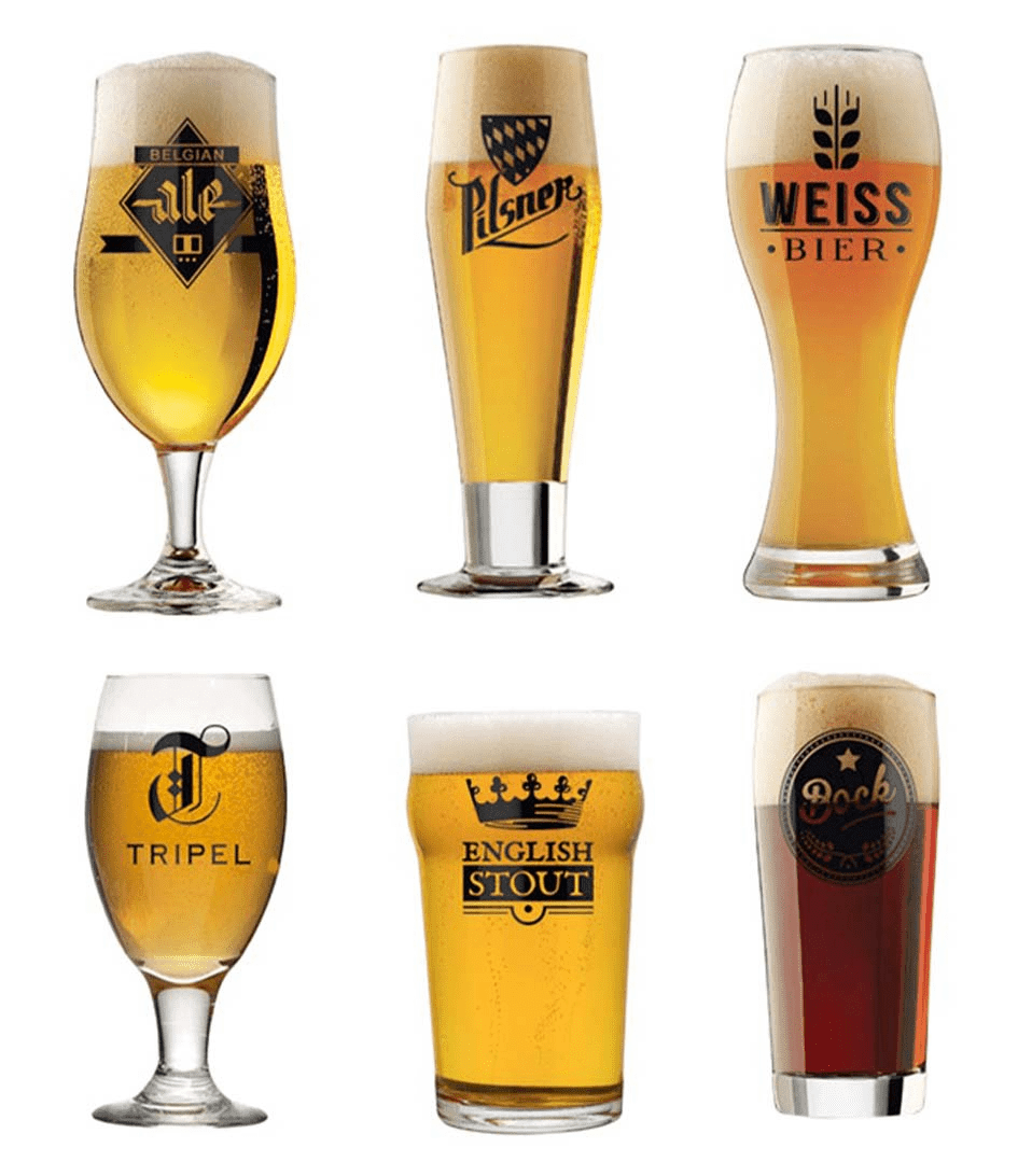 SET BICCHIERI BIRRA VETRO L'HEDONISTE BALVI 26062