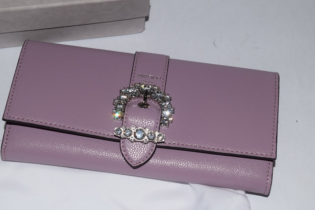 NWT Authentic JIMMY CHOO Cheri Continental Wallet on Chain NWT Authentic JIMMY CHOO Cheri Continental Wallet on Chain