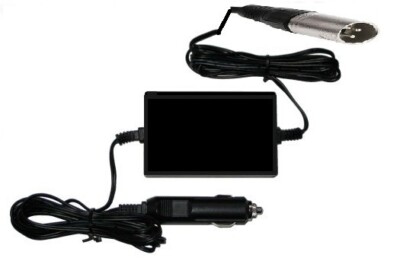 Im Auto Smart Batterieladegerät 24V - 2a zum Aufladen von Mobilitätsrollern unterwegs.