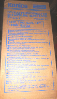Genuine Konica 947-611 Developer 947611 (1)  use in Konica 5370 5370M 6190 6190M