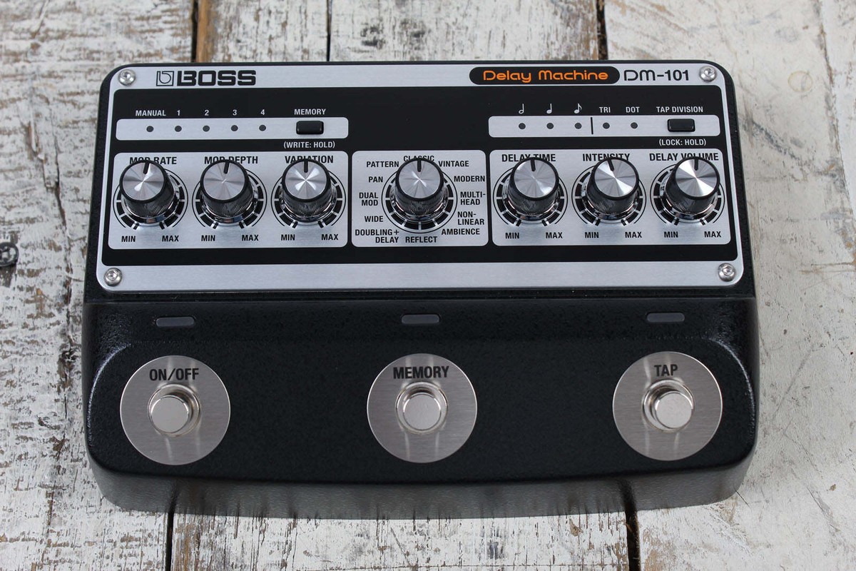 Boss DM-101 Delay Machine Effects Pedal Electric Guitar Delay