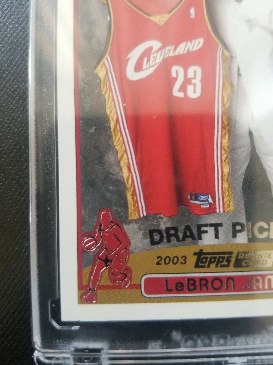 NBA TOPPS Chrome 04 Draft Pick #1 レブロン LeBron James 2003-2004 Topps Draft Pick #1 Rookie Card #221
