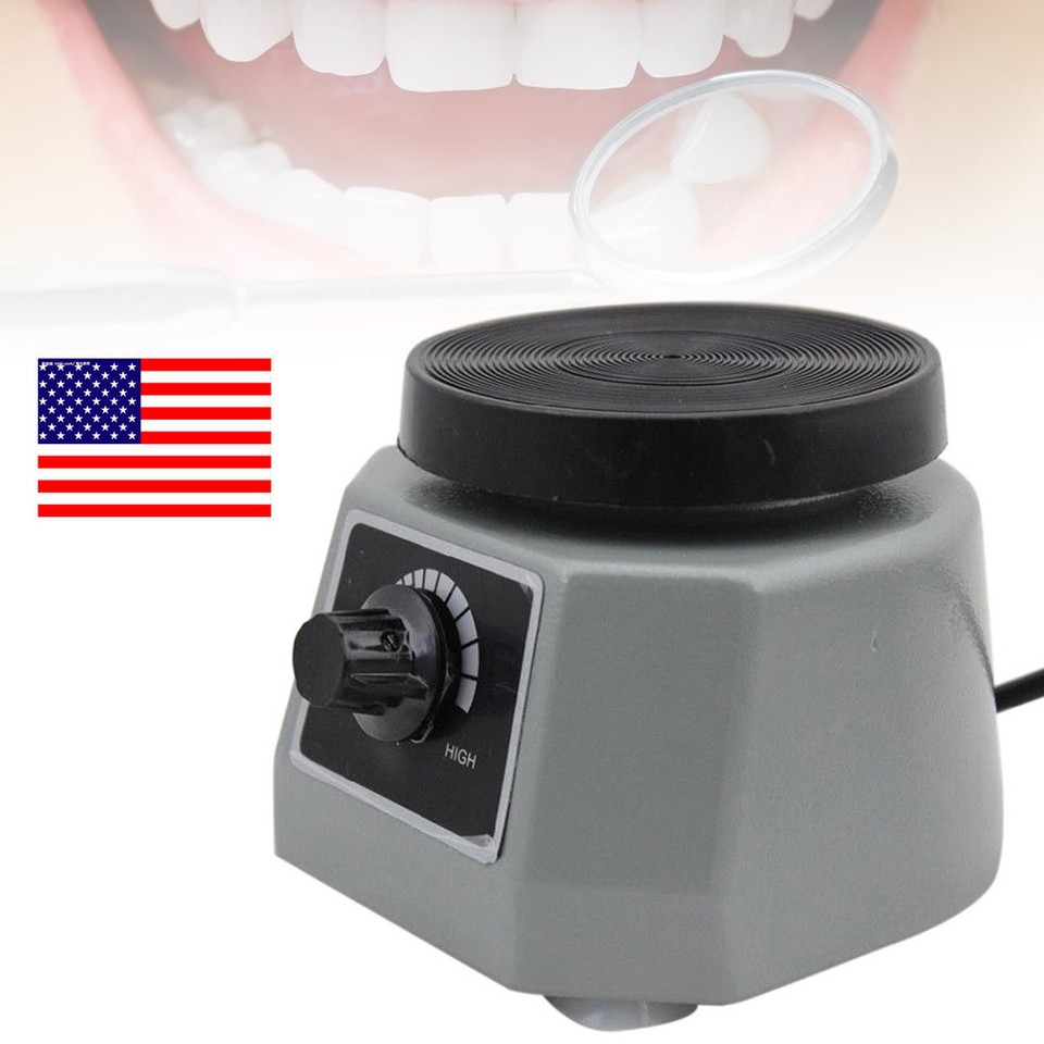 Dental Vibrator 4" Round Variable Speed Shaker Oscillator Laboratory