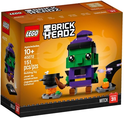 LEGO BRICKHEADZ 40272 WITCH SPECIAL HALLOWEEN NOV 18