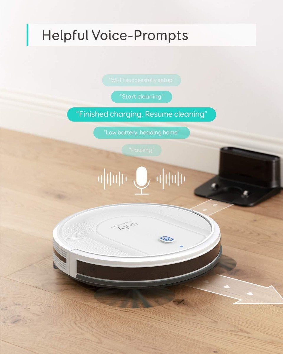 Kaba　【Anker】eufy RoboVac G10 Hybrid eufy by Anker, RoboVac G10 Hybrid, Robotic Vacuum Cleaner