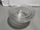 Pyrex Bowls Clear Nesting Bowls set of 4