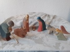 Ostheimer Classic Krippenfiguren,Holz,7 Stück