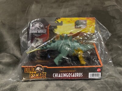 *NIB* 2021 Mattel Jurassic World Dino Escape Fierce Force Chialingosaurus HBY69