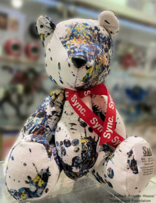MEDICOM TOY Sync. Jackson Pollock Studio (SPLASH) Series TEDDY