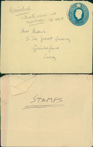 GB KGVI 1948 2 1/d Stationery Cover Postmark Cancel