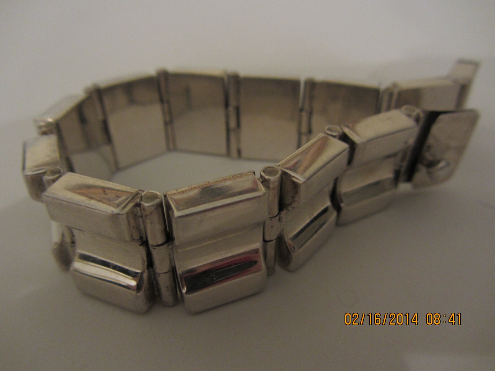 SOLID STERLING SILVER.925, VERY ELEGANT BRACELET - image 5