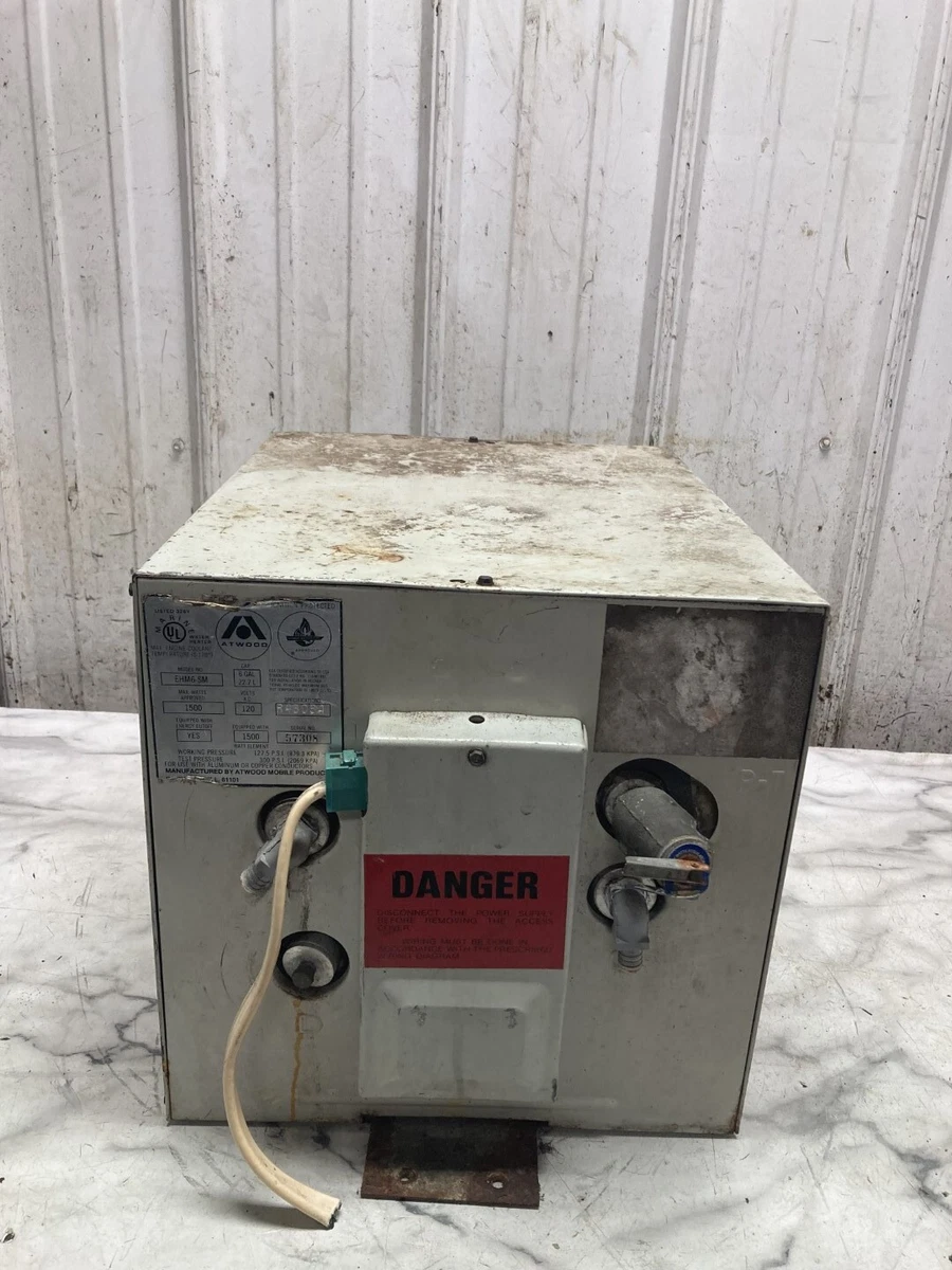 85 Sea Ray Boat Atwood Marine 6 gallon 1500 watt hot water heater tank  EHM6-SM | eBay