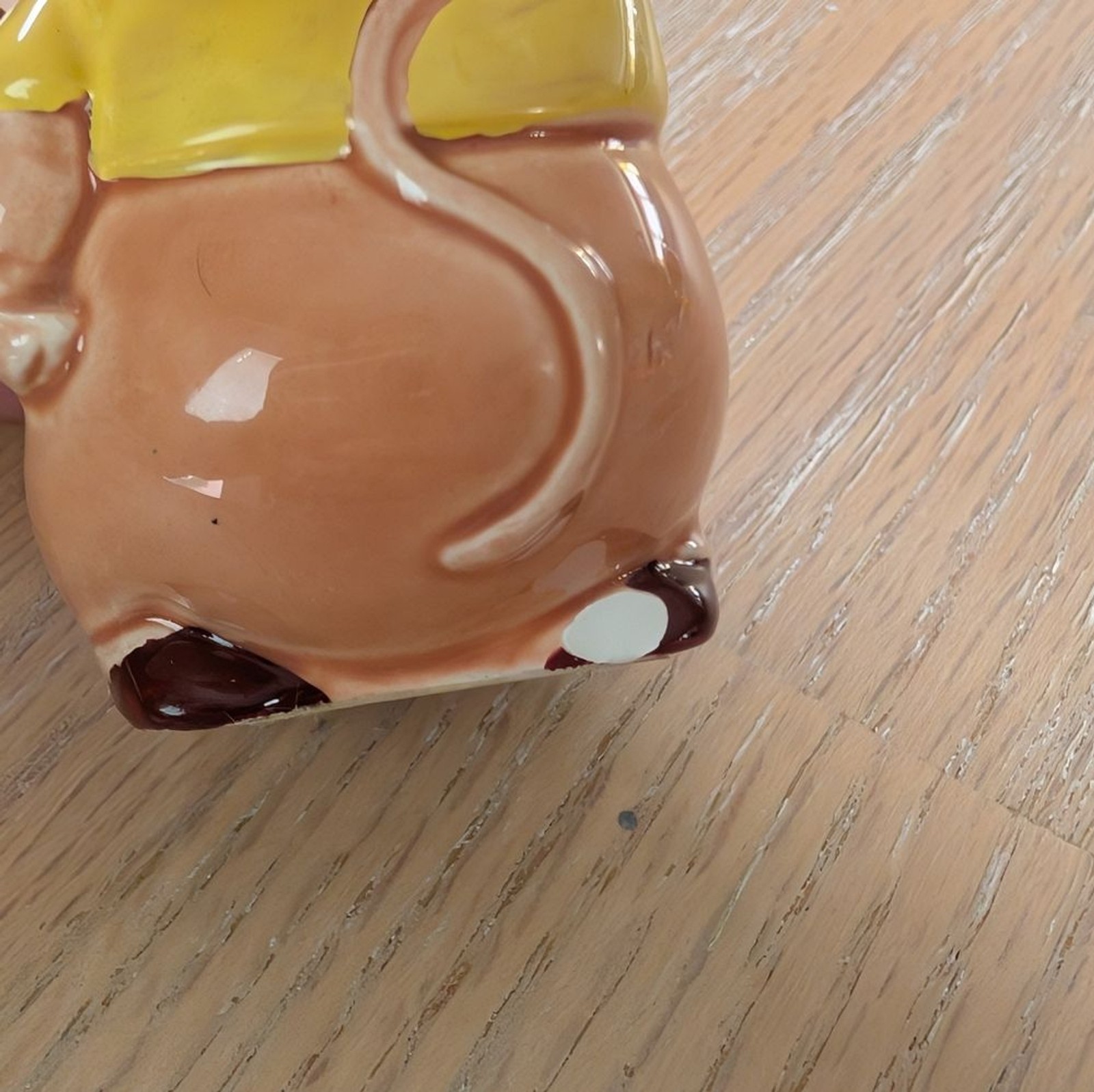Vintage Walt Disney 2.5" Ceramic Cinderella Gus Mouse Made in Japan Figurine image 5