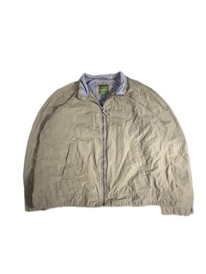timberland men s tan full-zip raincoat jacket heavy jacket