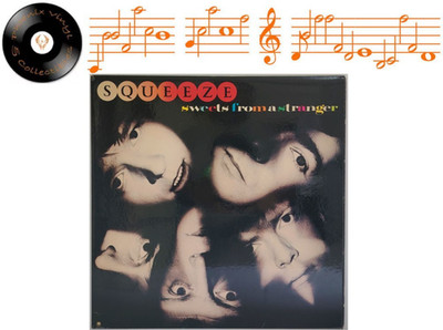 Squeeze Sweets From A Stranger Vinyl LP + Inner Sleeve A1 B3 Pressing - NM