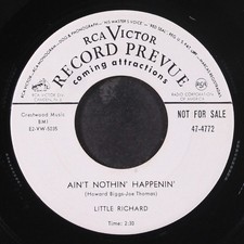 LITTLE RICHARD: ain't nothin' happenin' / why did you leave me? RCA 7