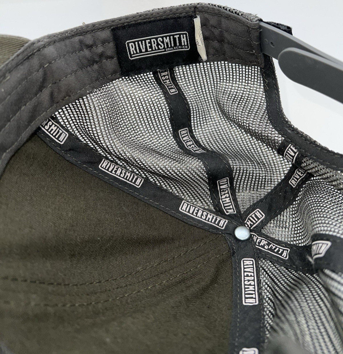 Riversmith Boulder Co Patch Green Baseball Cap Ha… - image 9