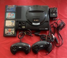 Sega Mega Drive Console Bundle Sonic 1 & 2 + Controllers , VGC CONDITION, Pal