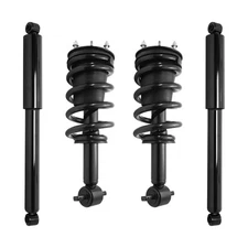 Front Complete Strut Assemblies & Rear Shocks for 2014-2019 Silverado 1500 4WD