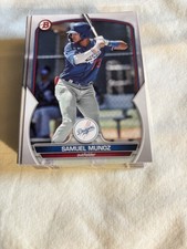 2023 Bowman Draft (51) Cards #BD-102 Samuel Munoz (DODGERS)