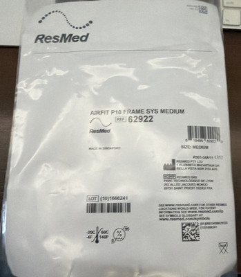 ResMed AirFit P10 Pillow Frame System | Medium 62922 | Replacement | NO HEADGEAR