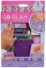 Cool MAKER, GO GLAM Foil Nails Kit with 6 Sheets of Shimmer Foil & Nail Stickers