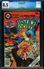 DC SPECIAL #29 CGC 8.5 DC Comics 1977 HITLER VS JSA