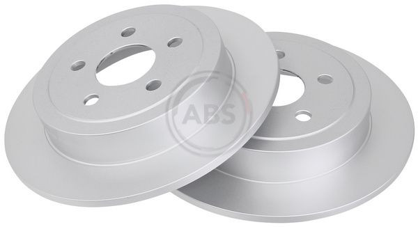 2X A.B.S. 16727 Bremsscheibe FüR Chrysler Dodge Plymouth-image