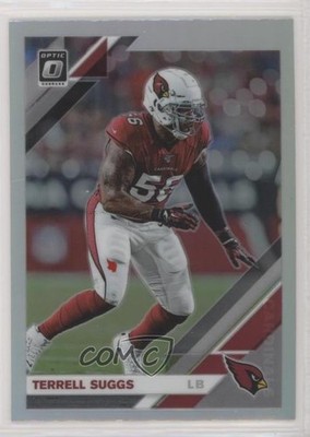 2019 Panini Donruss Optic Holo Prizm Terrell Suggs #100 f2v
