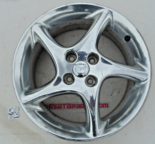 01-03 Mazda Miata SE Polished 5 Spoke Twist 16x6.5 OEM Wheel 4x100 +40 NB 02 ✅#3