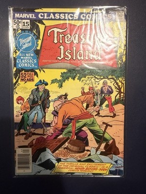 MARVEL CLASSICS COMICS #15 Treasure Island (1976) Marvel Comics