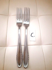 DDR Smalcalda Besteck 264*  2 große Gabeln  21 cm  Motiv : ÄHRE - Kornähre