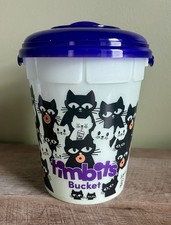 TIM HORTONS TIMBITS HALLOWEEN BUCKET 2025 Black Cat Glow in the Dark