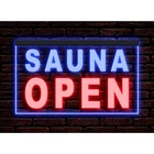 Sauna Open Shop Massage Body Salon Business Illuminate Display Neon Sign