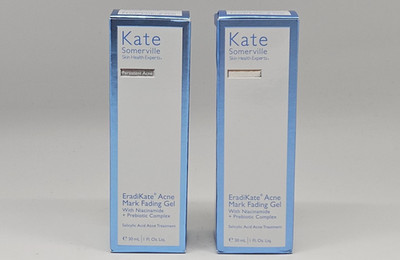 Lot of 2 ~ Kate Somerville EradiKate Acne Mark Fading Gel Salicylic Acid 1 fl oz