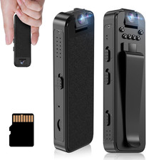 Mini Body Camera,Premium Portable 1080P Small Body Camera with Night Vision and