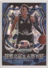 2020-21 Panini Prizm Draft Picks Crusade Blue Ice 56/99 RJ Hampton #93 13c1